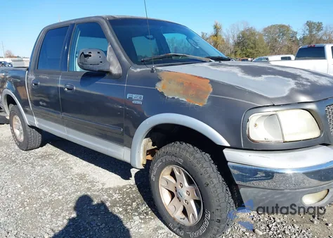 2002 Ford F-150 Lariat/Xlt z USA, uszkodzony, nr VIN 1FTRW08L22KC98708